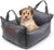 Dog Car Seat for Small Dogs Detachable and Washable Dog Booster Seats with Non-Slip Bottom Portable Dog Car Travel Carrier Bed