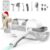 lvittyPet Pet Grooming Vacuum, Dog Grooming Kit with 2.3L Large Capacity, Low Noise 5 in1 Pet Grooming Tools for Shedding Dogs Cats Pet Hair