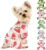 Dog Pajamas for Small Dog Girl Boy – Puppy Pjs Jammies 4 Leg Dog Clothes for Chihuahua Yorkie – Summer Onesies Jumpsuit Clothing for Pet Dogs Male Female by Kosiyi