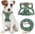CHEDE Puppy Dog Harness and Multifunction Dog Leash Set-6 Flower Colors Soft and Adjustable, no Suffocation Escape Certificate. Lovely and Lightweight pet Vest Collar for Small and Medium-Sized Dogs
